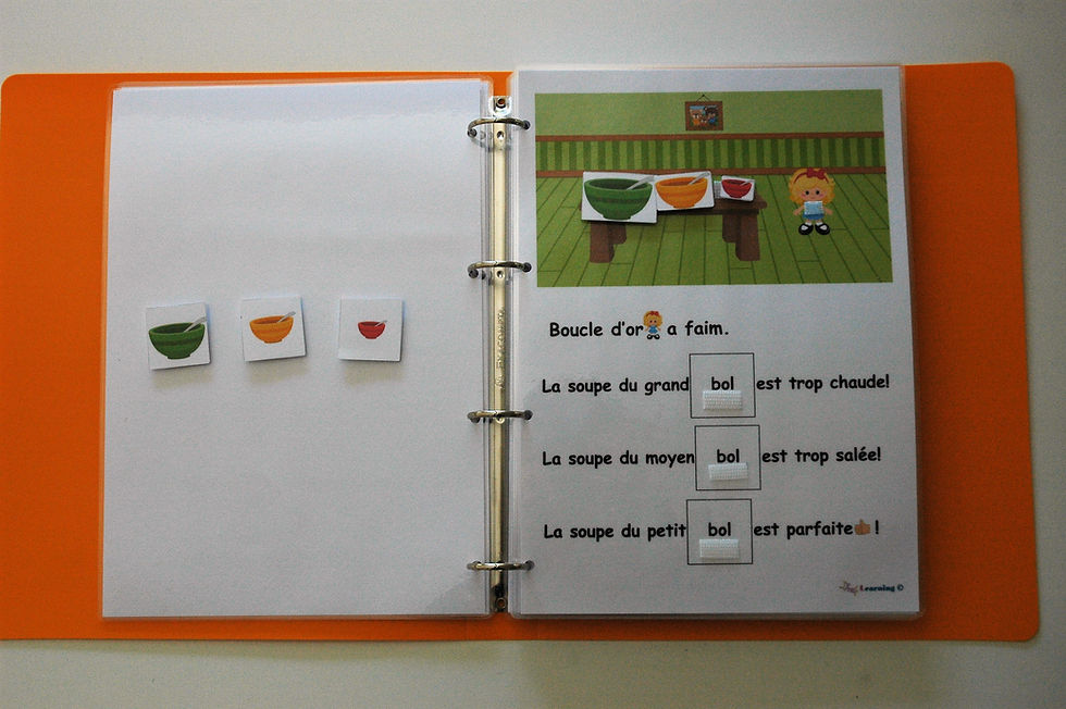 Miniature : Classeur d'activités "Boucle d'or"