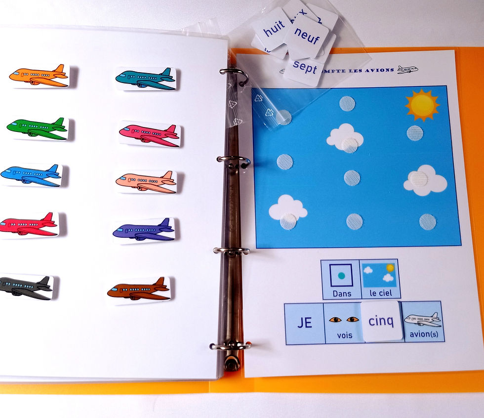 Miniature : Mon classeur pour compter jusqu'à 10