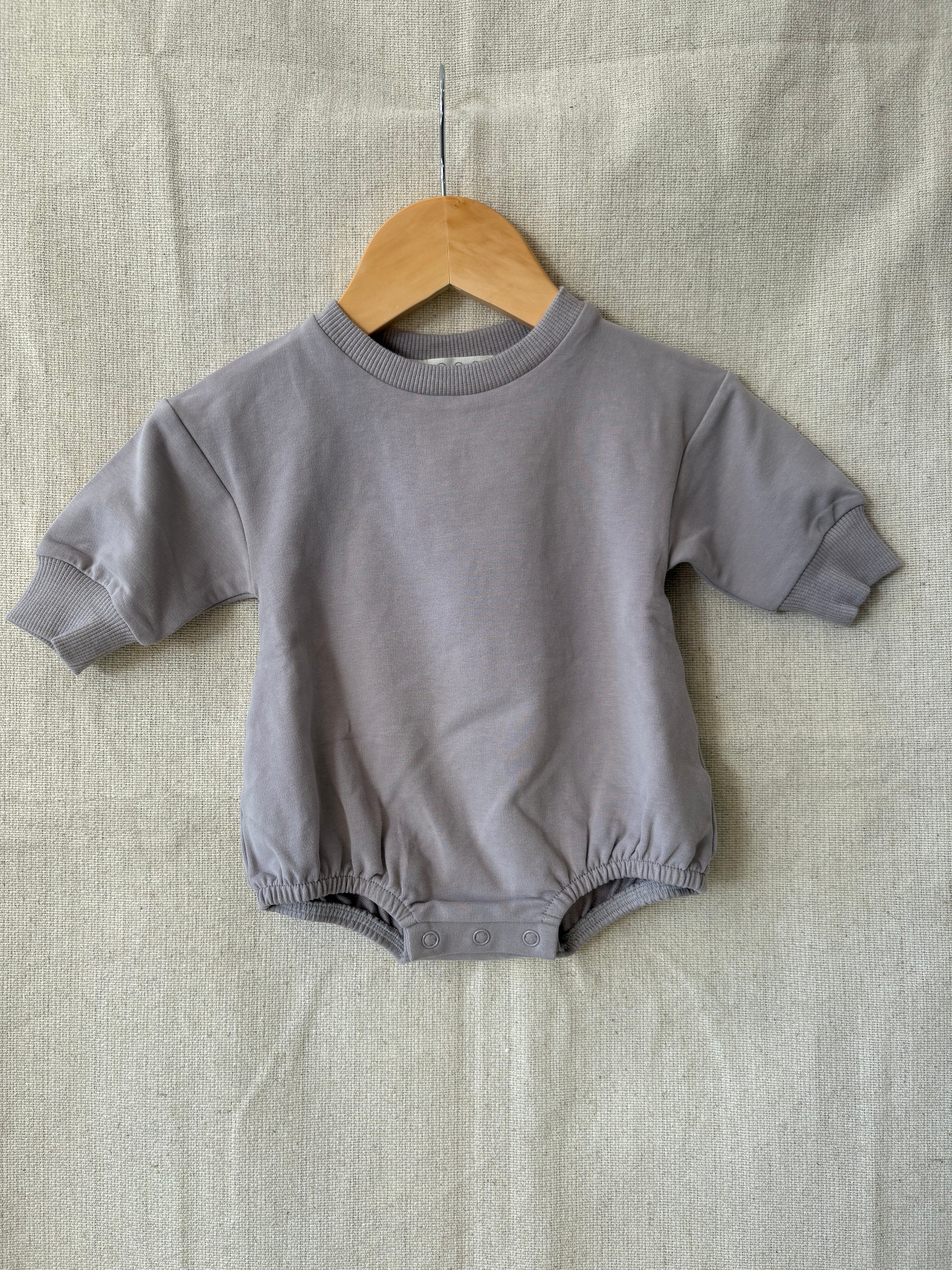 Bubble Romper - Grey