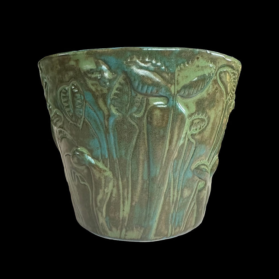 Miniature : Cache pot dioanea vert antique