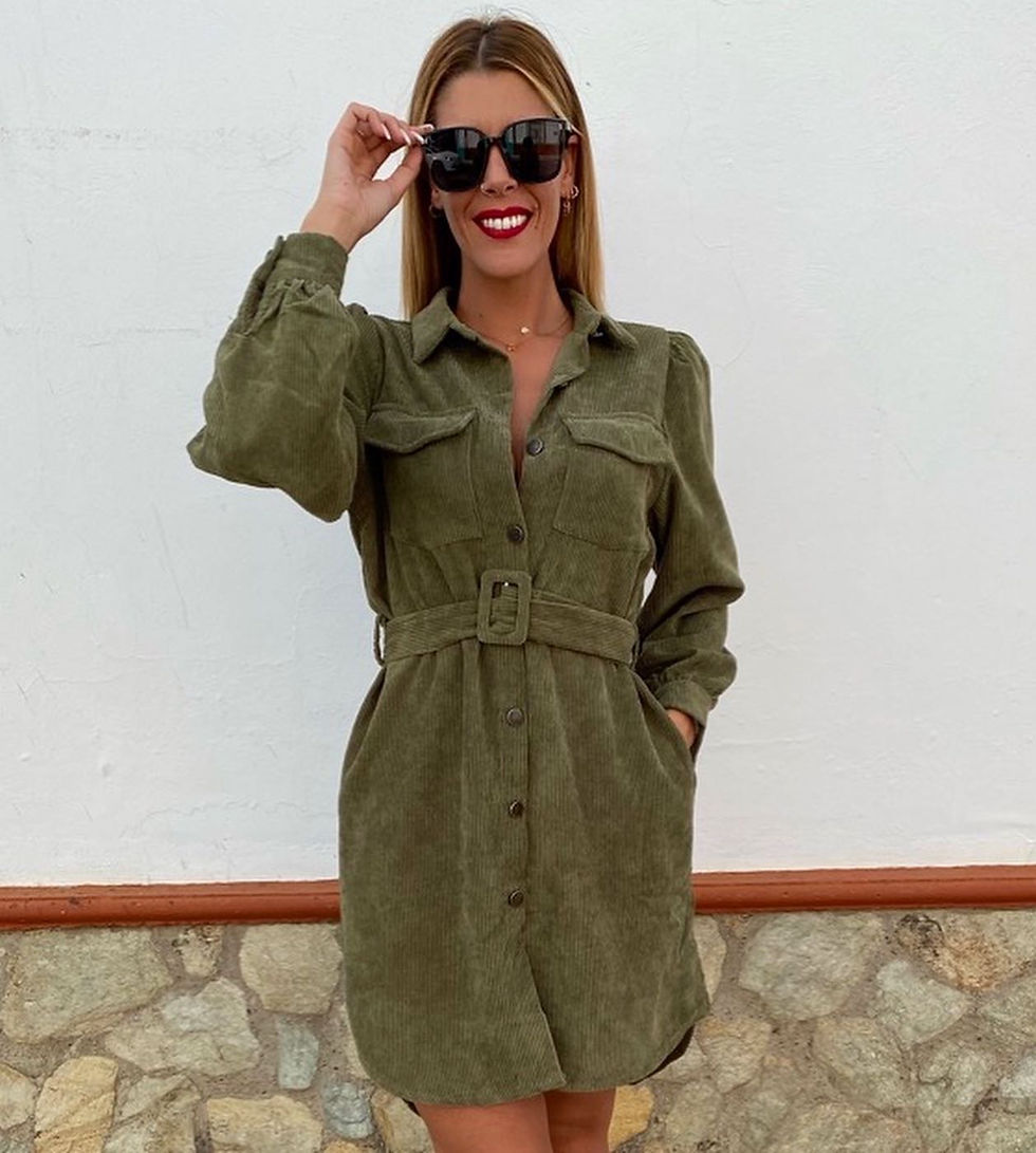 Miniatura: Vestido pana talla unica
