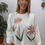 Miniatura: Jersey flor lentejuelas 