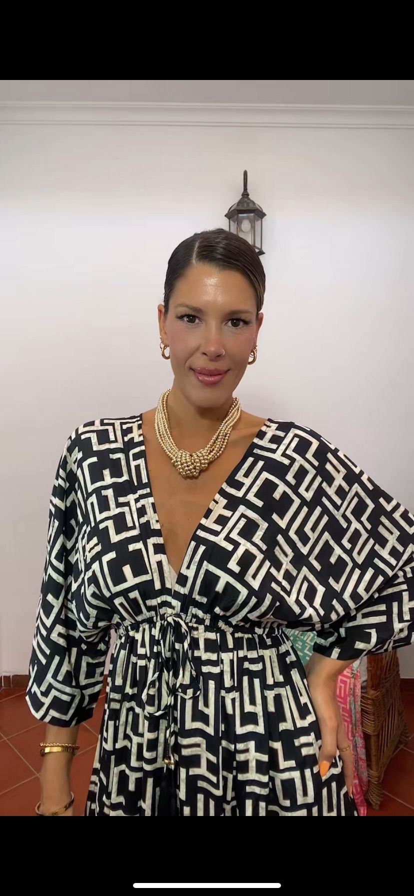 Miniatura: Vestidos mármol negro