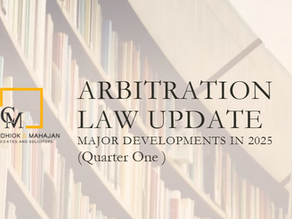 Arbitration Law Update – Quarter One 2025