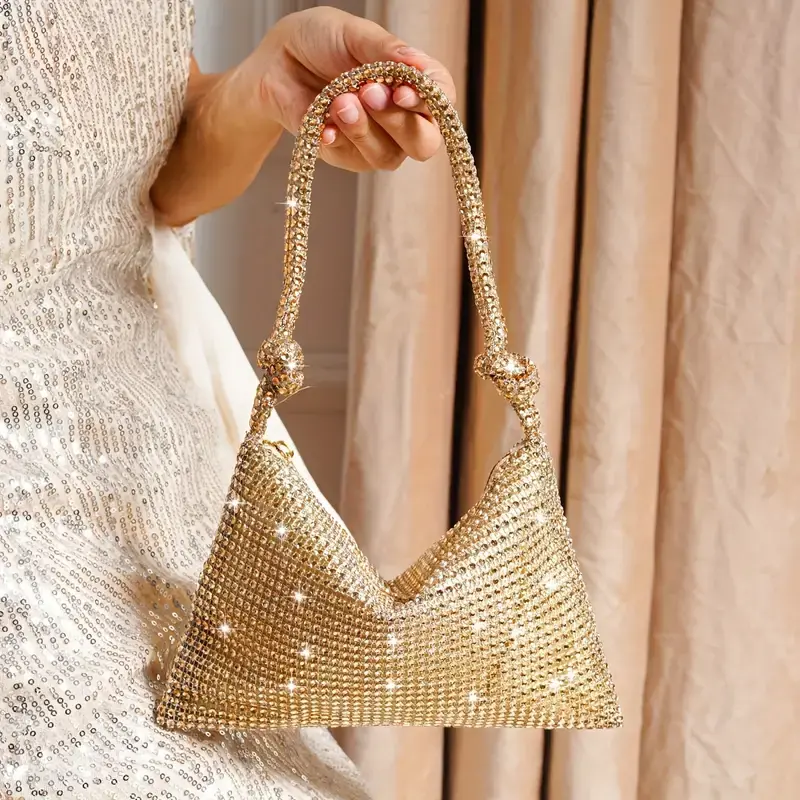 Sparkly Elegant Satchel Handbag 