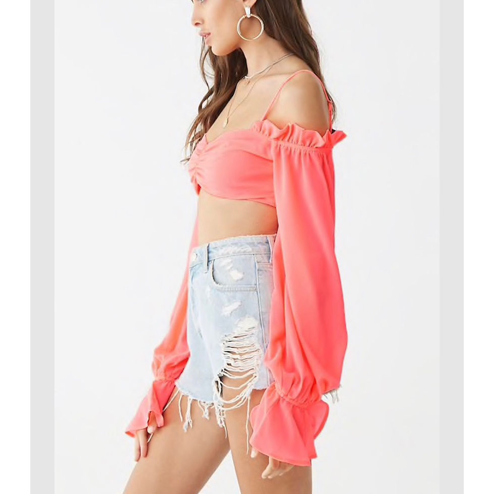 Thumbnail: Chiffon Crop Top