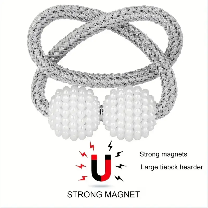 Thumbnail: Magnetic Curtain Tie Backs