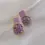 Thumbnail: Vintage Pink Sparkling Dangles