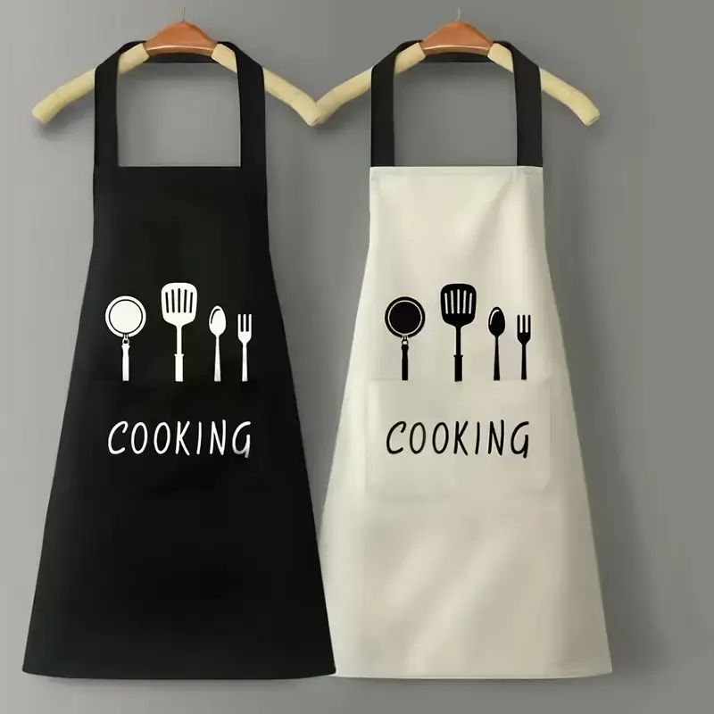 Thumbnail: 1 pc oil and waterproof Kitchen Apron