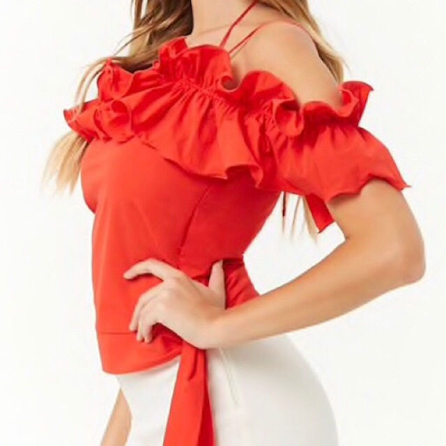 Thumbnail: Ruffle Trim Top