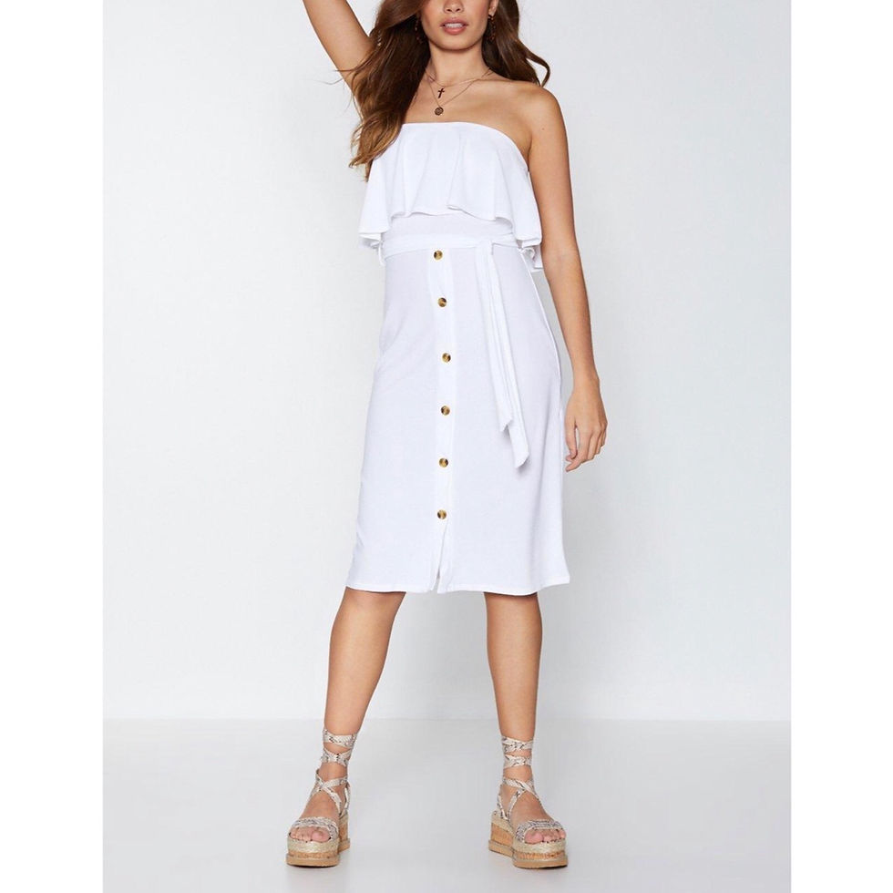 Thumbnail: Layered Strapless Dress