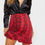 Thumbnail: Snakeprint Ruched Skirt 