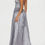 Thumbnail: Silver A-Line Maxi Dress