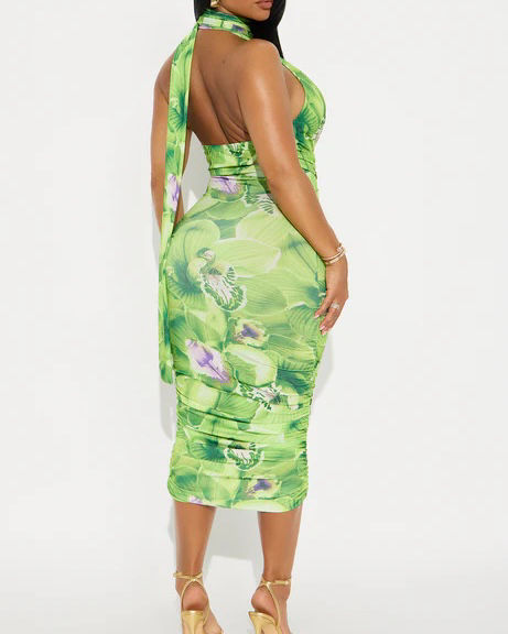 Thumbnail: Floral midi dress