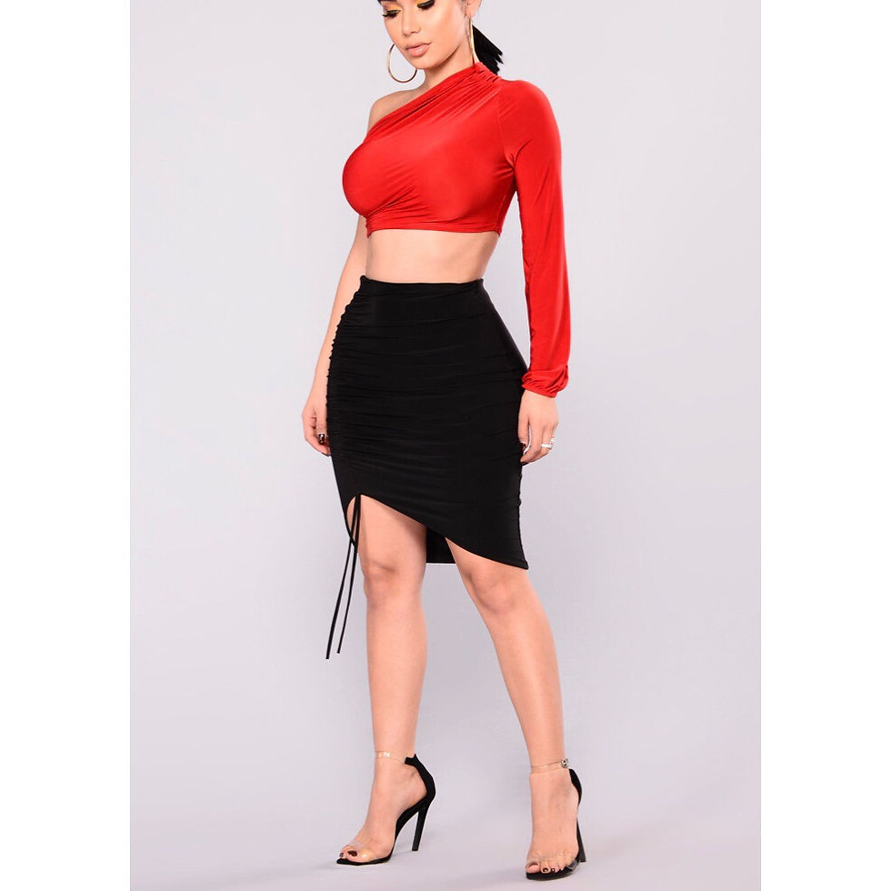 Thumbnail: One Shoulder Crop Top