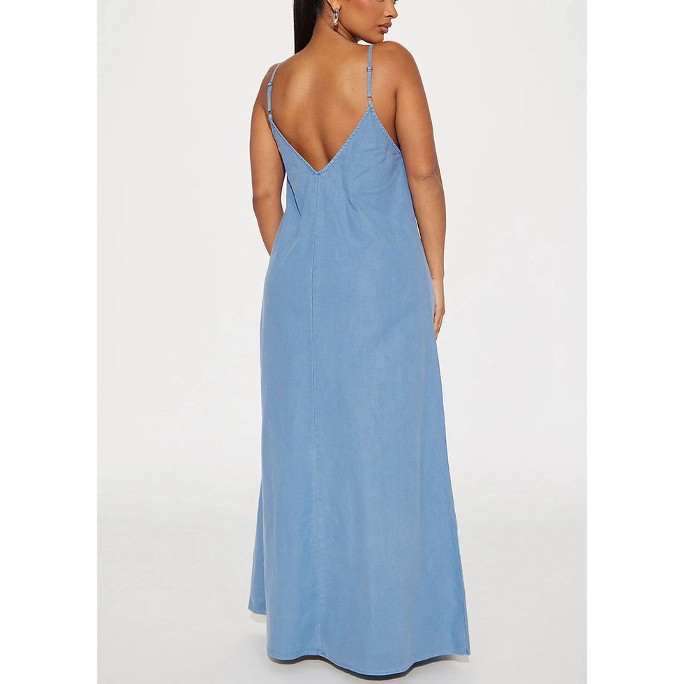 Thumbnail: Denim Maxi Dress
