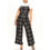 Thumbnail: 2 pc plaid jumpsuit set