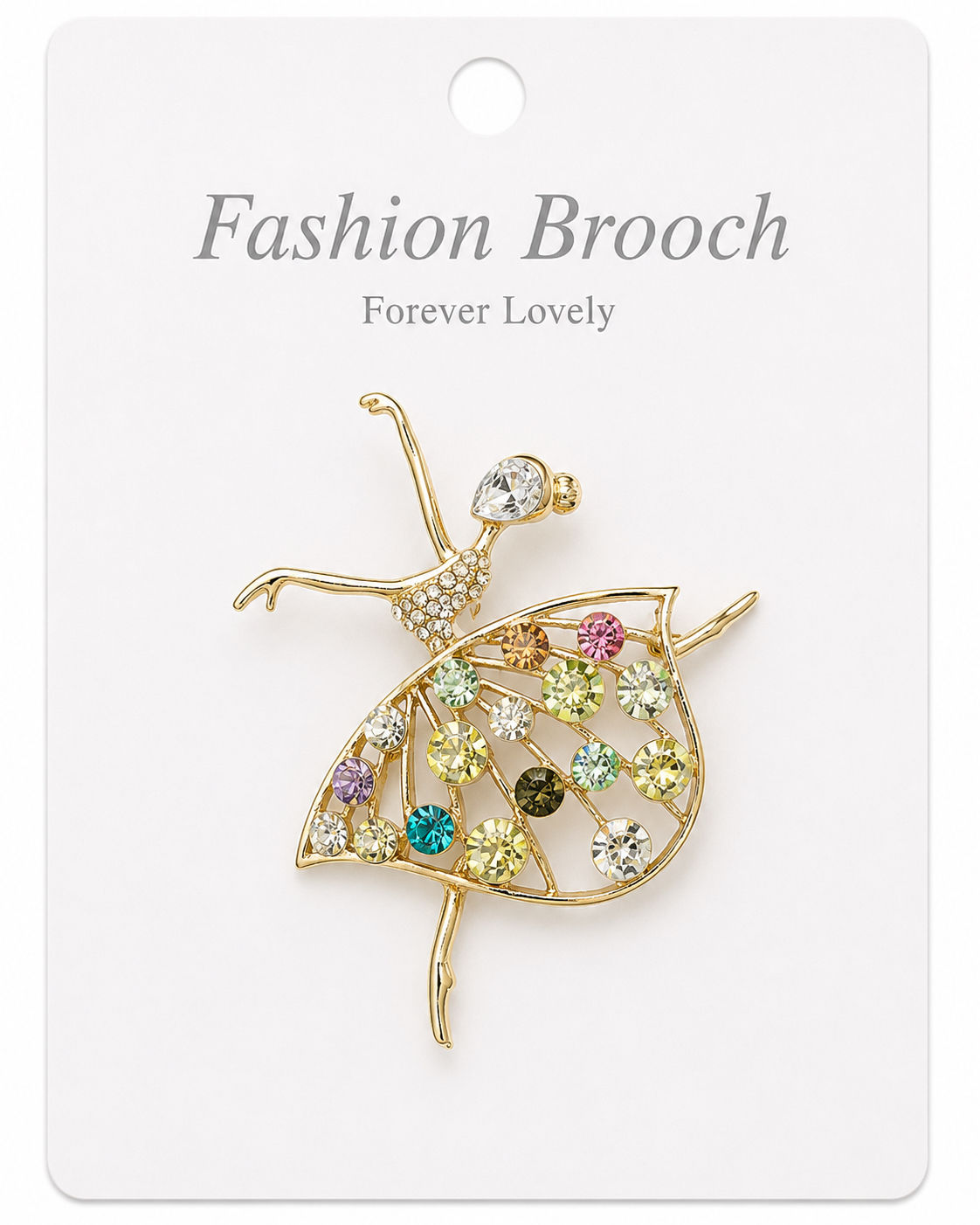 Ballerina brooch 