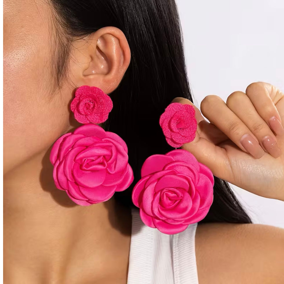 Thumbnail: Rose earrings 