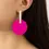 Thumbnail: Retro Hot Pink Dangles