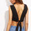 Thumbnail: Plunging V Back Tie Crop Top