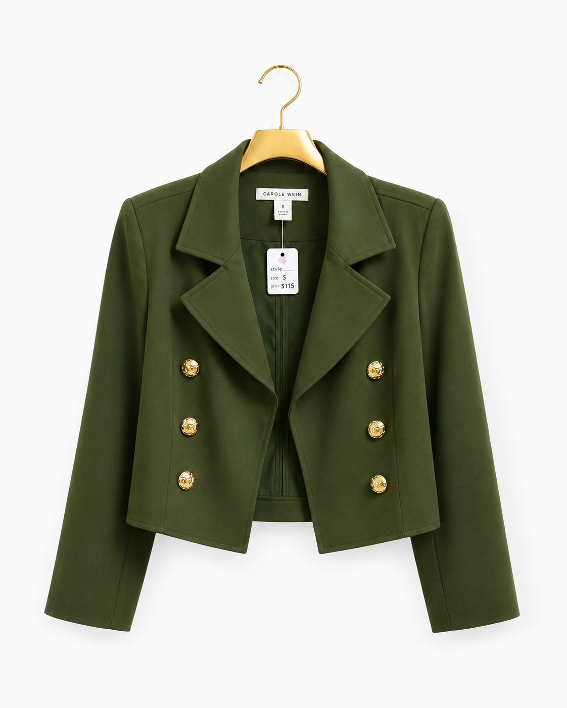 Crop blazer