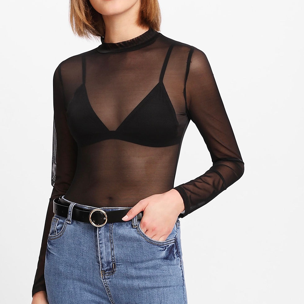 Thumbnail: Sheer Mesh Top