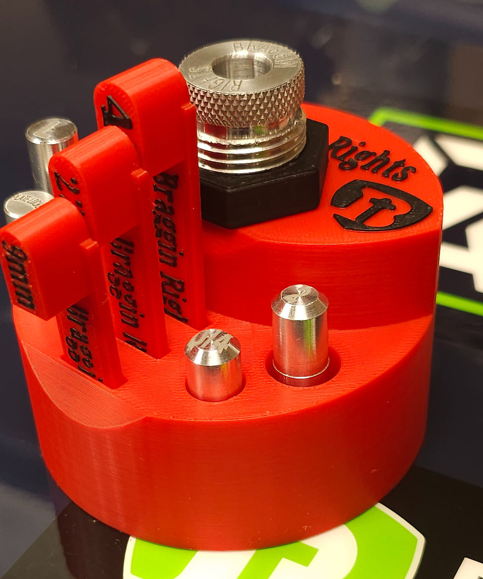 Thumbnail: AP Press 9mm, 223, 45acp Master Alignment Kit w/Holder