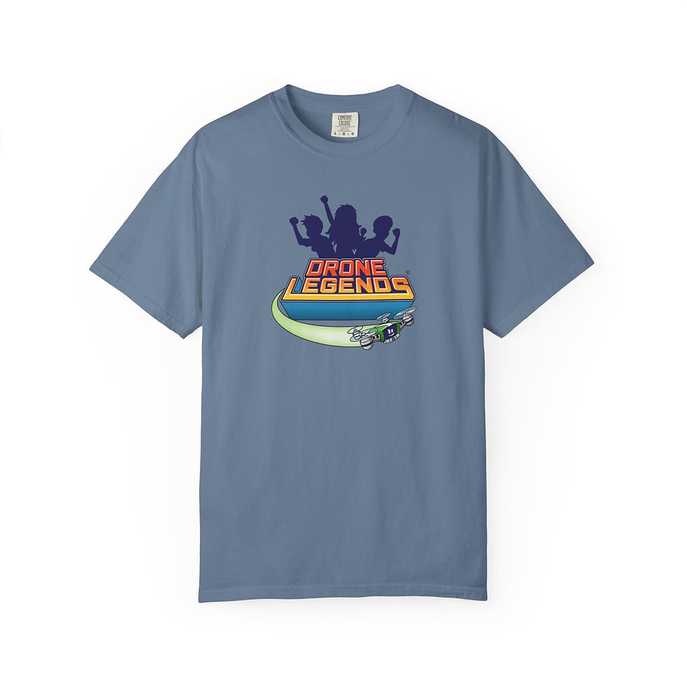 Thumbnail: Drone Legends™ Unisex Garment-Dyed Tee