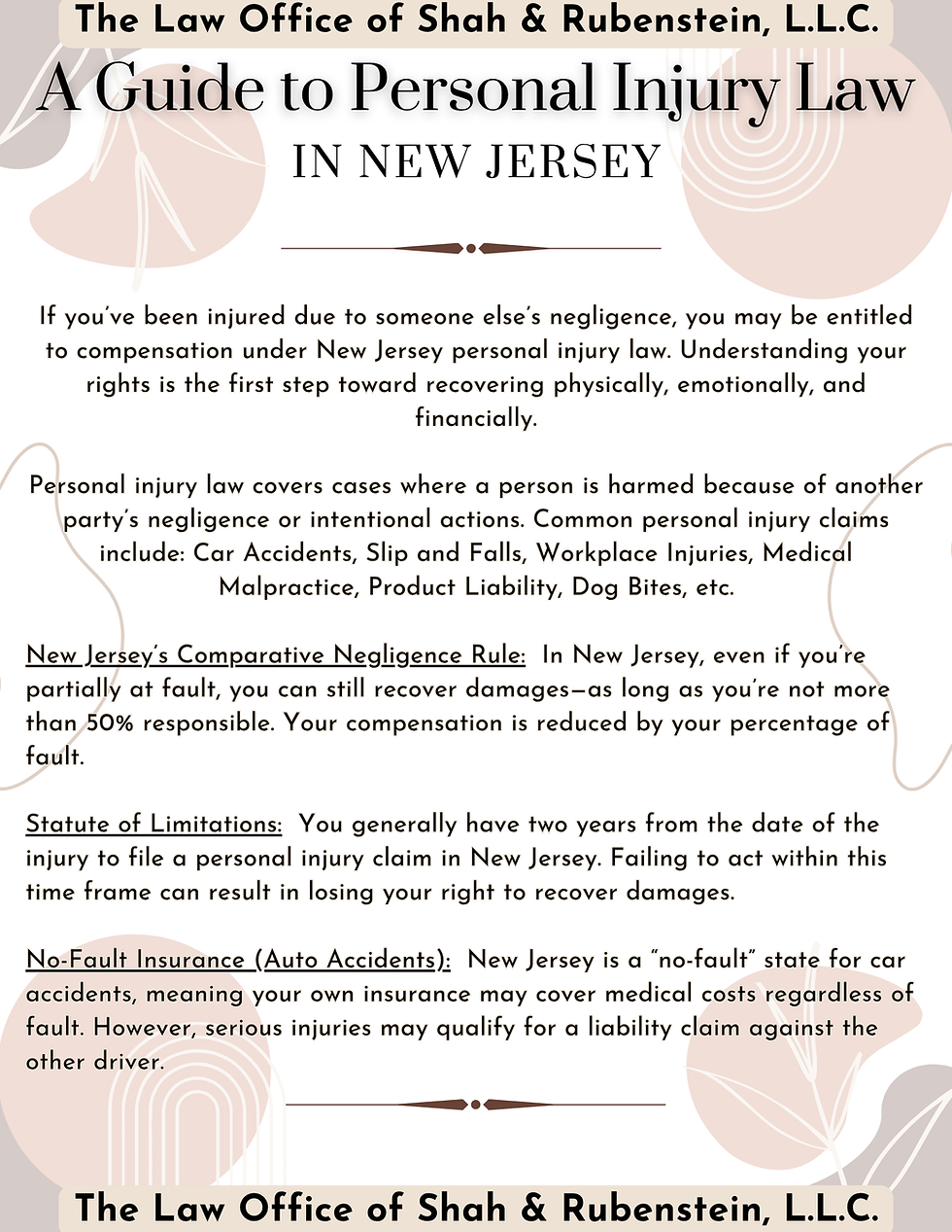 Personal Injury Article