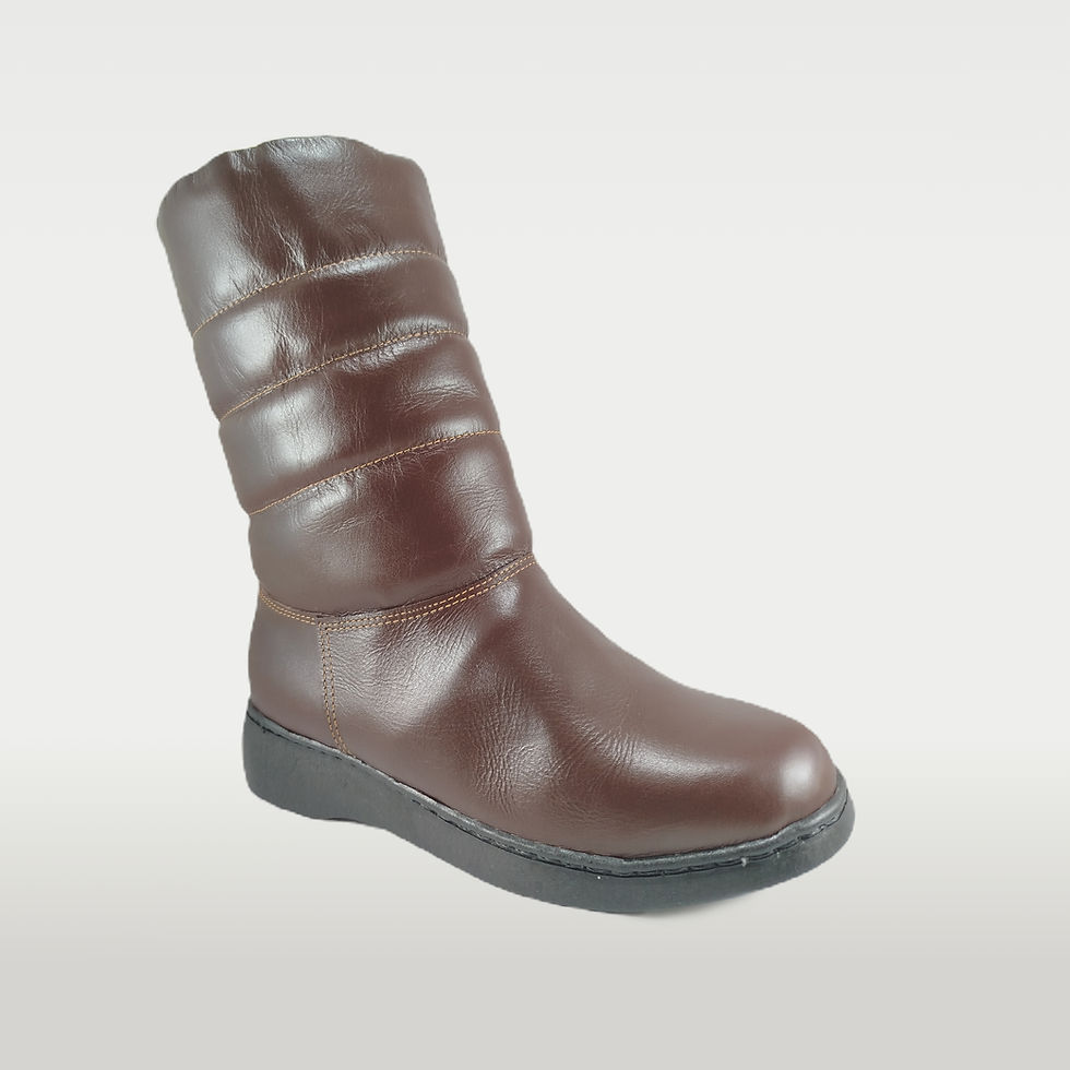 Miniatura: bota dama café chiporro