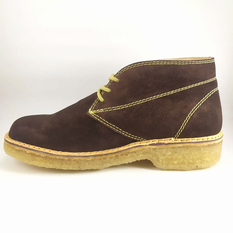 Miniatura: Zapato suela crepé café moro