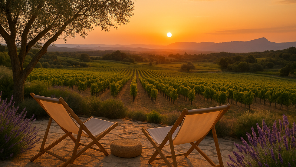 🌸 Slow Life en Provence : L’Art de Prendre le Temps au Domaine des Cigales 🌻🍷