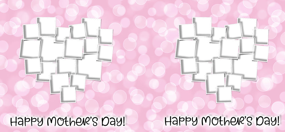 Thumbnail: Mothers day heart - Add your own photo