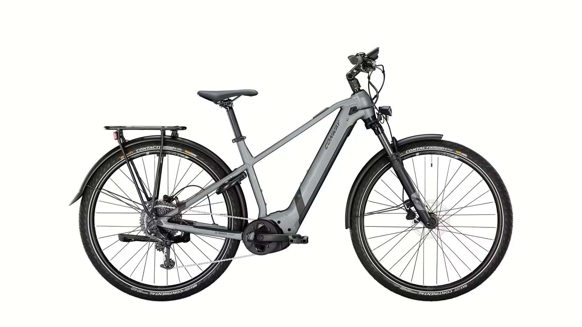 Conway Cairon T 3.0 750 SE Diamant Trekking E-Bike schwarz