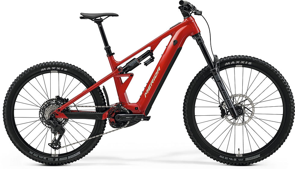 MERIDA eONE-EIGHTY 700 Heritage Red Brown Pedelec Enduro Spacebike Engen