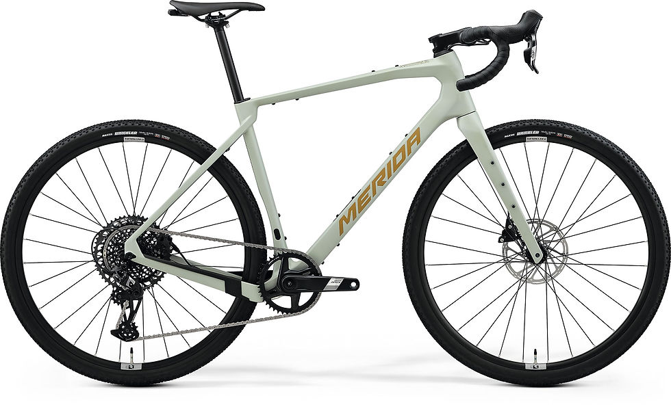 MERIDA SILEX 5000 Silk Moss Grey River Clay Carbon Gravelbike Spacebike Engen