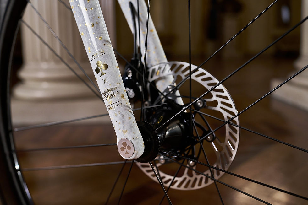 Miniaturbild: Colnago C72 La Scala Campagnolo Super Record und Bora Ultra Detail