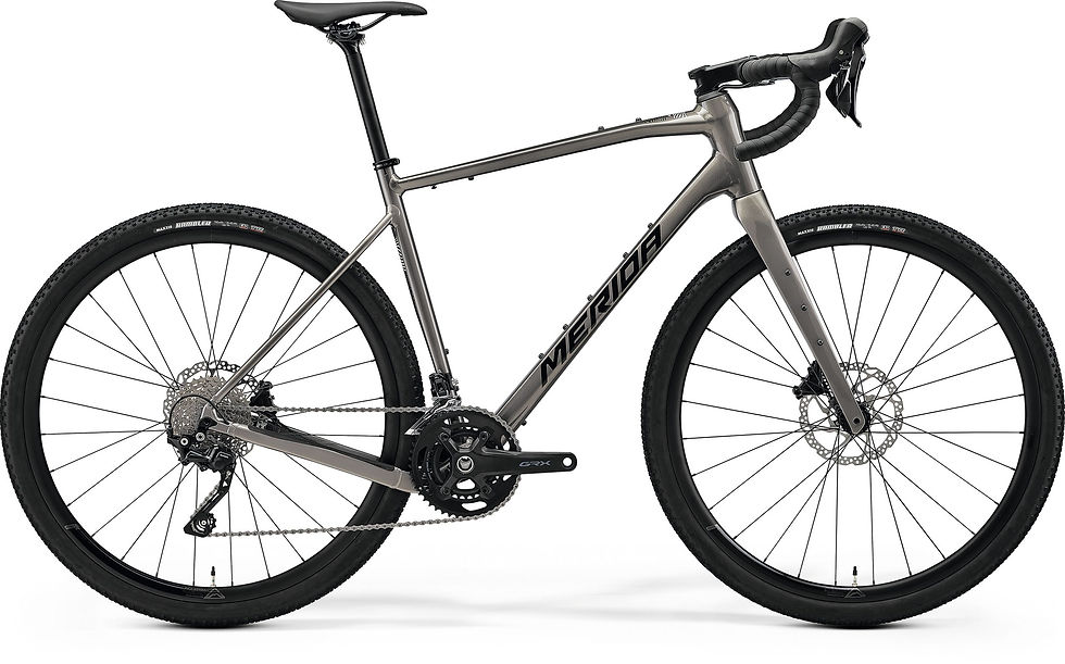 MERIDA SILEX 400 Warm Slate Grey Black Gravelbike bei Spacebike Engen