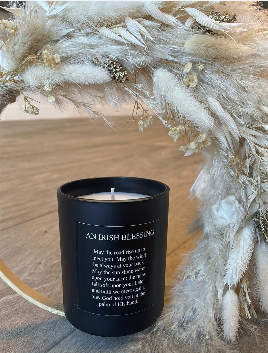 Irish Blessing Candle