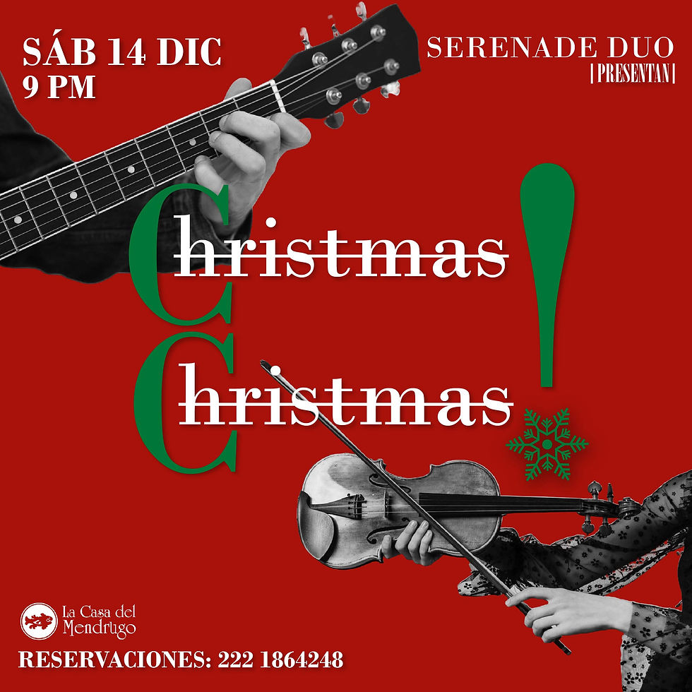 Serenade presenta "Christmas! Christmas!"