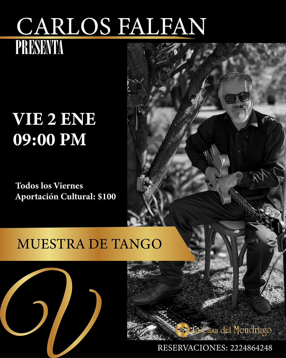 Muestra de Tango - Carlos Falfán