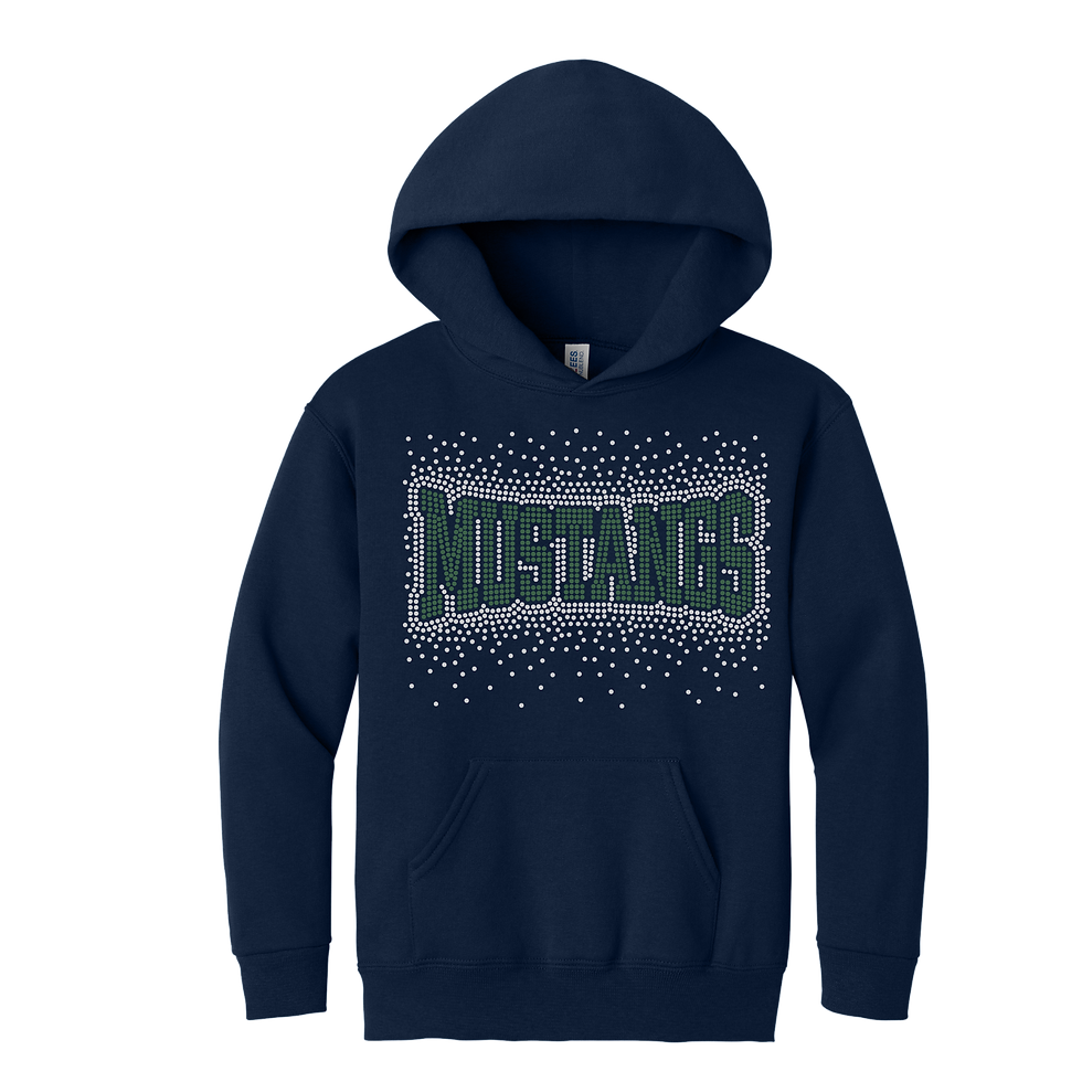 Thumbnail: Mustangs Rhinestone - YOUTH