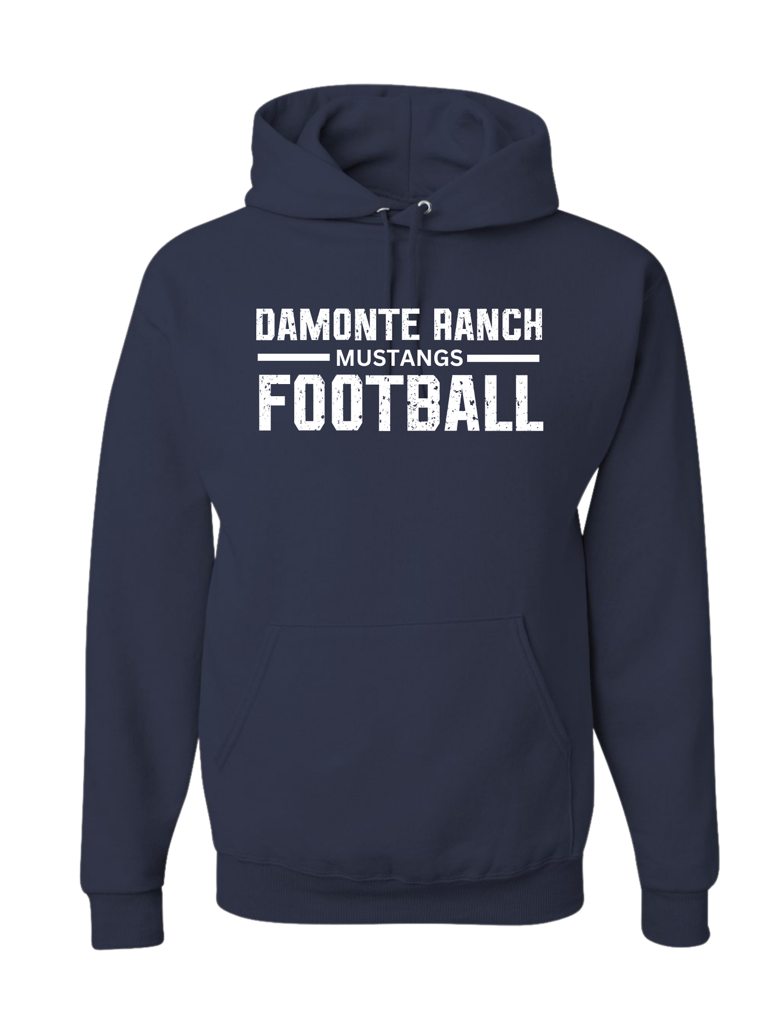 Mustangs Football YOUTH Hoodie
