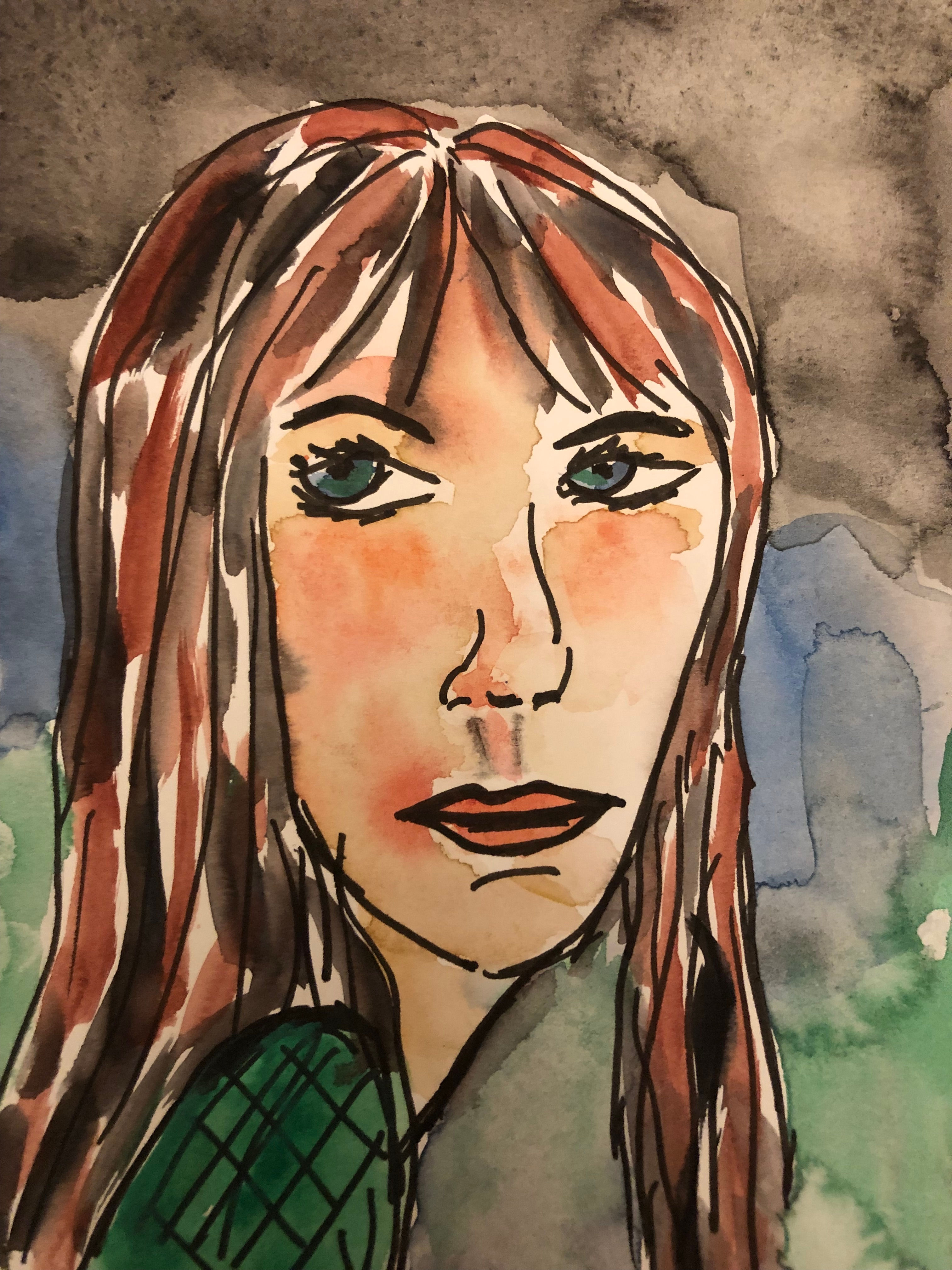 Petite aquarelle (Jane)