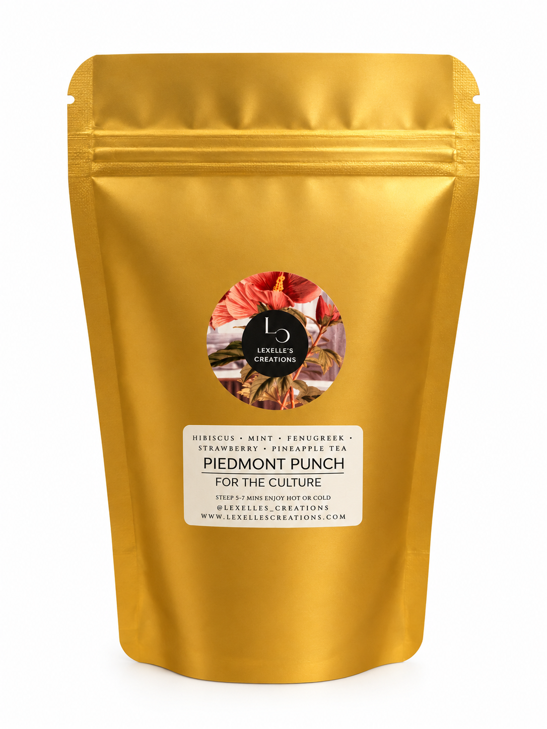 Piedmont Punch Hibiscus (Strawberries + Pineapples)