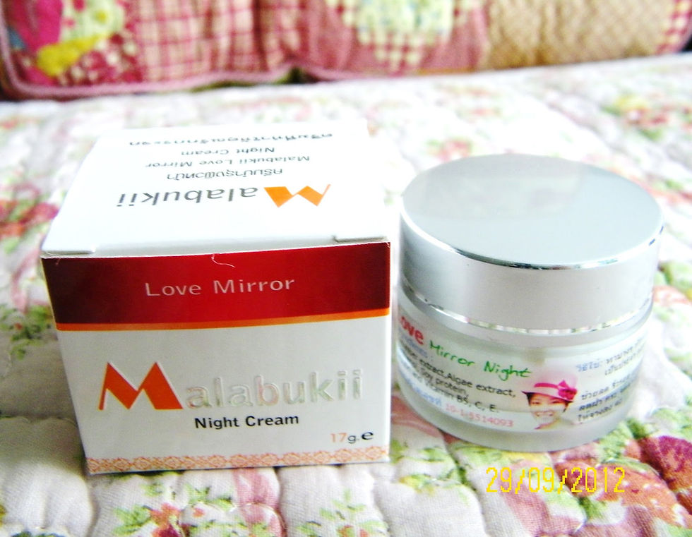 Thumbnail: Malabukii Love Mirror Night Cream.
