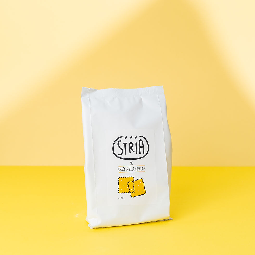 Crackers alla Curcuma