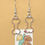 Thumbnail: Dog Bone Earrings