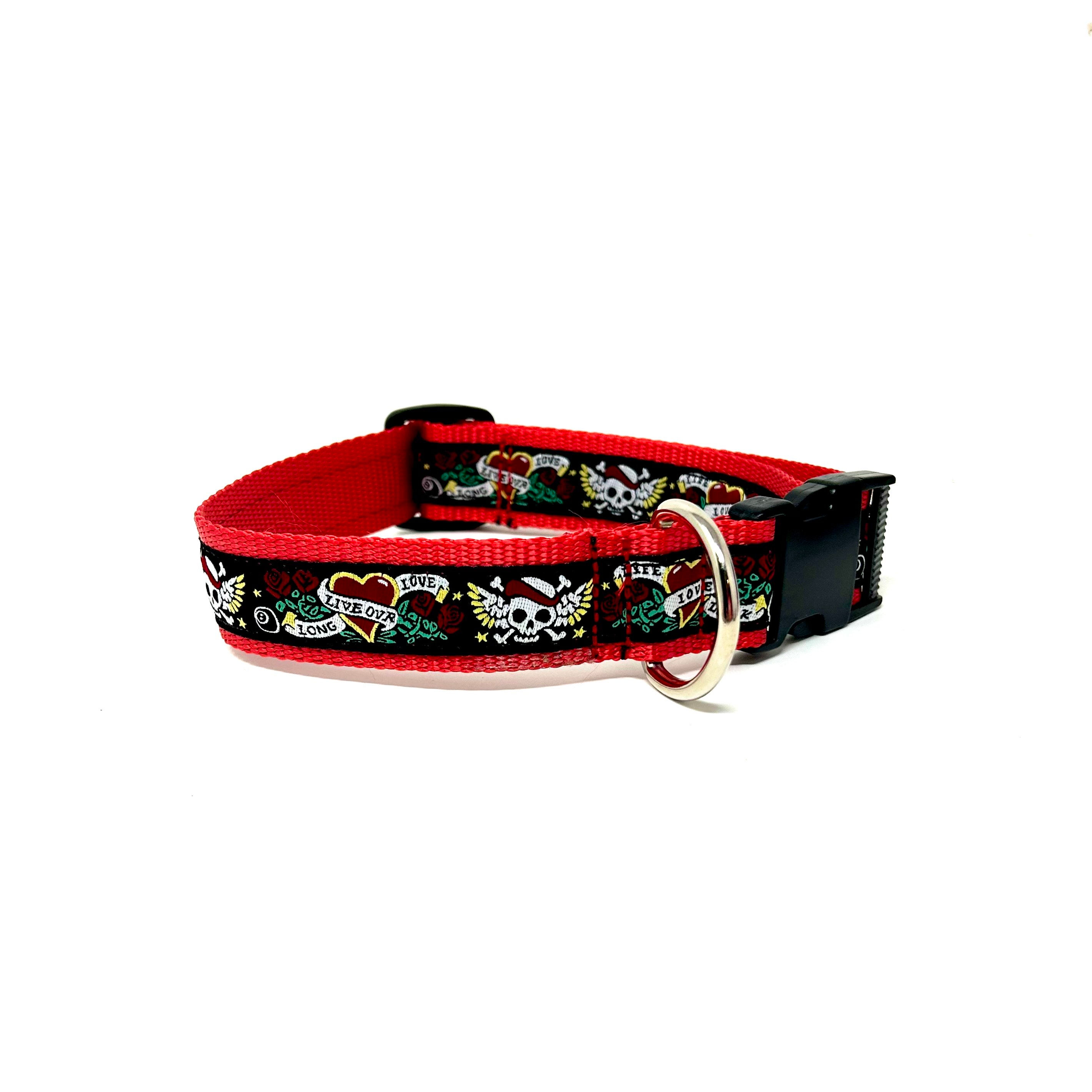 Skulls & Hearts Collar